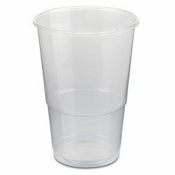 Plastic cup - polypropylene 12oz (50)