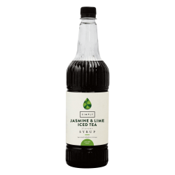 Iced tea syrup - IBC Simply Jasmine & Lime Iced Tea Syrup (1LTR) - Vegan & Halal Certified